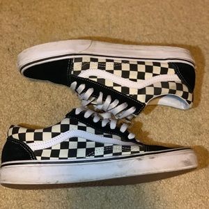 Old Skool Checkerboard Vans